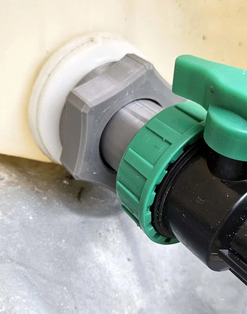 Náhrada IBC ventilu / Thay thế IBC valve - Image 3