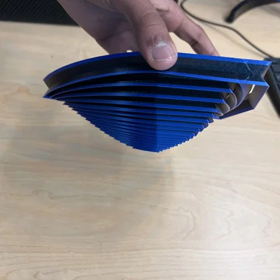 Fidget Print-In-Place dạng telescoping logo Ferrari