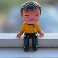 Mô hình Captain Kirk trang trí màn hình - Quà tặng cho Fan Star Trek - Thumbnail 2