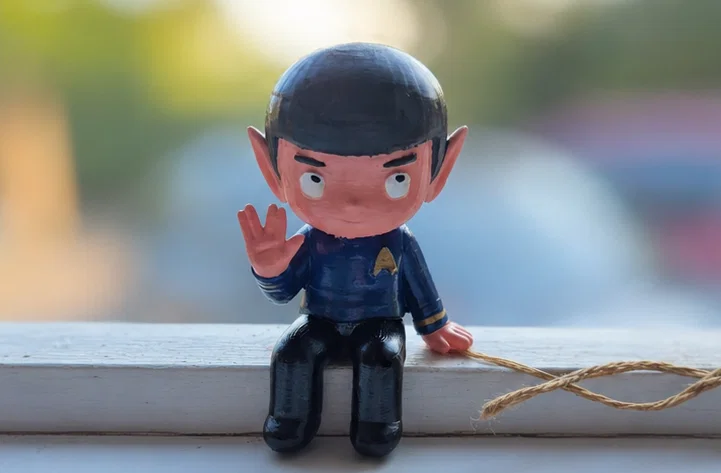 Mô hình Spock Monitor Buddy in 3D trang trí bàn làm việc cực đẹp - Image 2