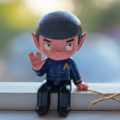Mô hình Spock Monitor Buddy in 3D trang trí bàn làm việc cực đẹp