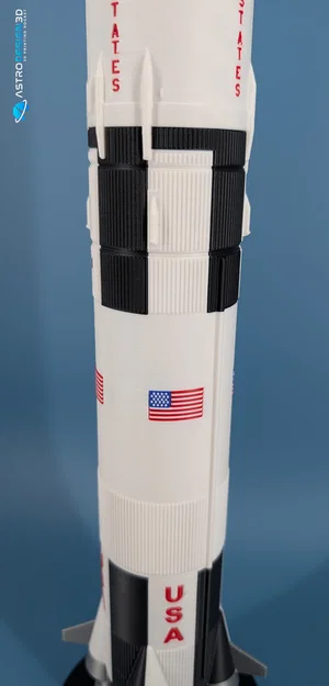 SATURN V MULTICOLOR – Tên lửa Saturn V phiên bản nhiều màu - Image 5