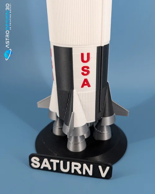 SATURN V MULTICOLOR – Tên lửa Saturn V phiên bản nhiều màu - Image 6