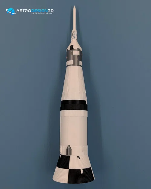 SATURN V MULTICOLOR – Tên lửa Saturn V phiên bản nhiều màu - Image 7