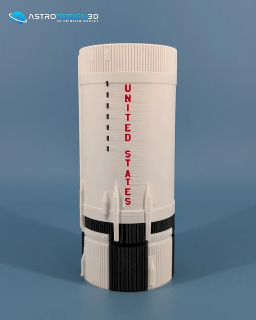 SATURN V MULTICOLOR – Tên lửa Saturn V phiên bản nhiều màu - Image 8
