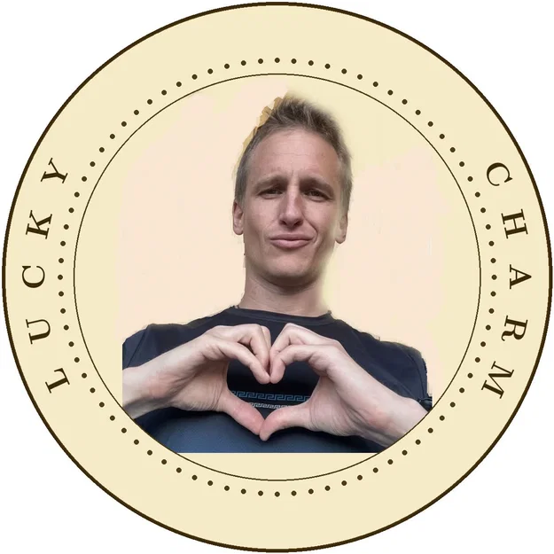 Mô hình đồng xu may mắn Lucky Coin 2 - File in 3D độc đáo - Image 1