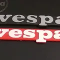 Huy hiệu mặt nạ trước (legshield) Vespa PK - Thumbnail 2