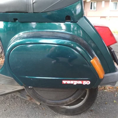 Bộ tem logo hông xe Vespa PK XL2 (3 phiên bản in 3D)