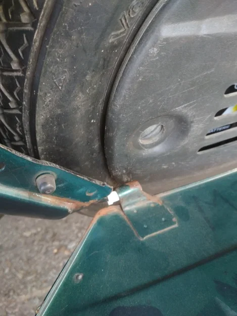 Bạc đệm bản lề nắp cốp xe Vespa PK - Phụ tùng in 3D thay thế - Image 1