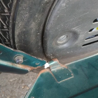 Bạc đệm bản lề nắp cốp xe Vespa PK - Phụ tùng in 3D thay thế