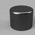 Nắp nhựa nút gạt chế độ Freewheel cho Piaggio Ciao (3D Print) - Thumbnail 2