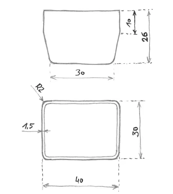 Mẫu Khuôn Đúc Nhựa Epoxy (Gussgehäuse) Thiết Kế Bằng FreeCAD - Image 1