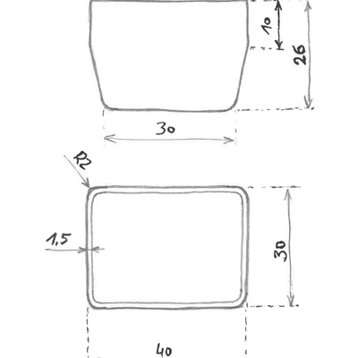 Mẫu Khuôn Đúc Nhựa Epoxy (Gussgehäuse) Thiết Kế Bằng FreeCAD