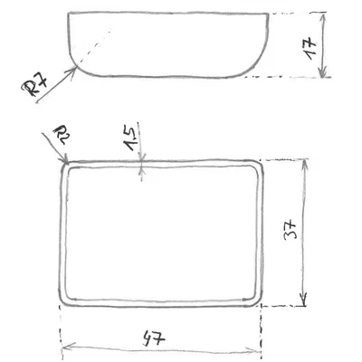 Mẫu Khuôn Đúc Nhựa Epoxy (Gussgehäuse) Thiết Kế Bằng FreeCAD