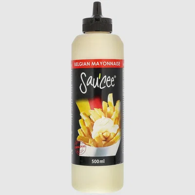 Đế giữ chai sốt Mayonnaise 500ml in 3D giúp lấy sốt dễ dàng