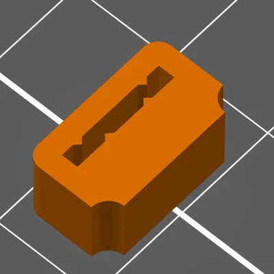 Đệm cao su nắp bình xăng cho xe Opel Manta B - File in 3D