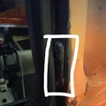 Gioăng đệm bản lề cửa sổ kính sau cho xe Opel Manta B - Thumbnail 1