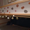 Giá treo rèm và đèn trang trí cho giường tầng Kura từ IKEA - Thumbnail 2