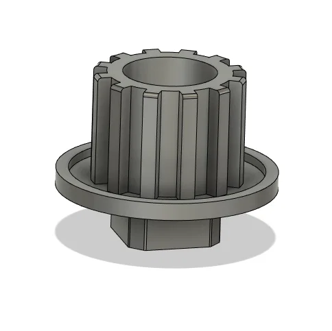 Khớp nối trục xoắn (Clutch) cho máy xay thịt Zelmer - In 3D hiệu quả - Image 1