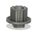 Khớp nối trục xoắn (Clutch) cho máy xay thịt Zelmer - In 3D hiệu quả - Thumbnail 1