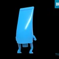 Mô hình 3D nhân vật ống kem TUBE hài hước trang trí bàn làm việc - Thumbnail 4