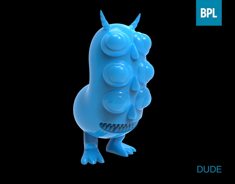 Mô hình DUDE 3D - Tượng trang trí bàn làm việc độc đáo - Image 1