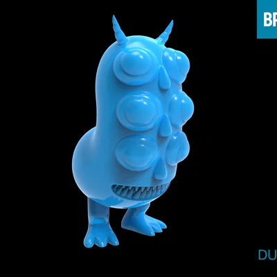 Mô hình DUDE 3D - Tượng trang trí bàn làm việc độc đáo