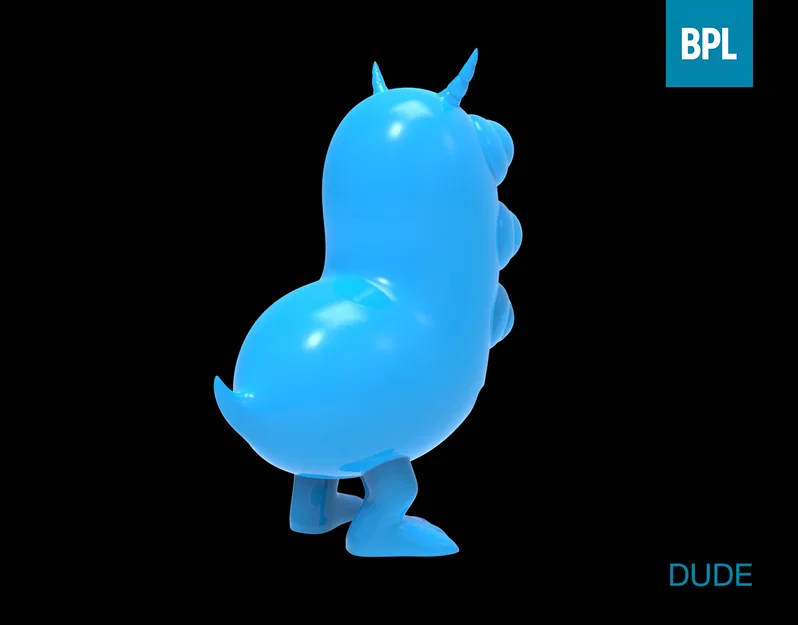 Mô hình DUDE 3D - Tượng trang trí bàn làm việc độc đáo - Image 3
