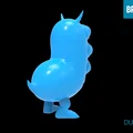 Mô hình DUDE 3D - Tượng trang trí bàn làm việc độc đáo - Thumbnail 3