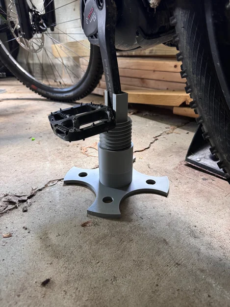 Giá đỡ móc pedal xe đạp điều chỉnh độ cao - Image 1