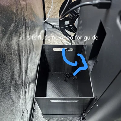 Thùng rác & chân đế Purge Port (Poopchute) cho Flashforge AD5X