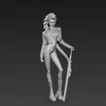 Mô hình 3D Rumi K-pop Demon Hunters Huntrix độc đáo - Thumbnail 2