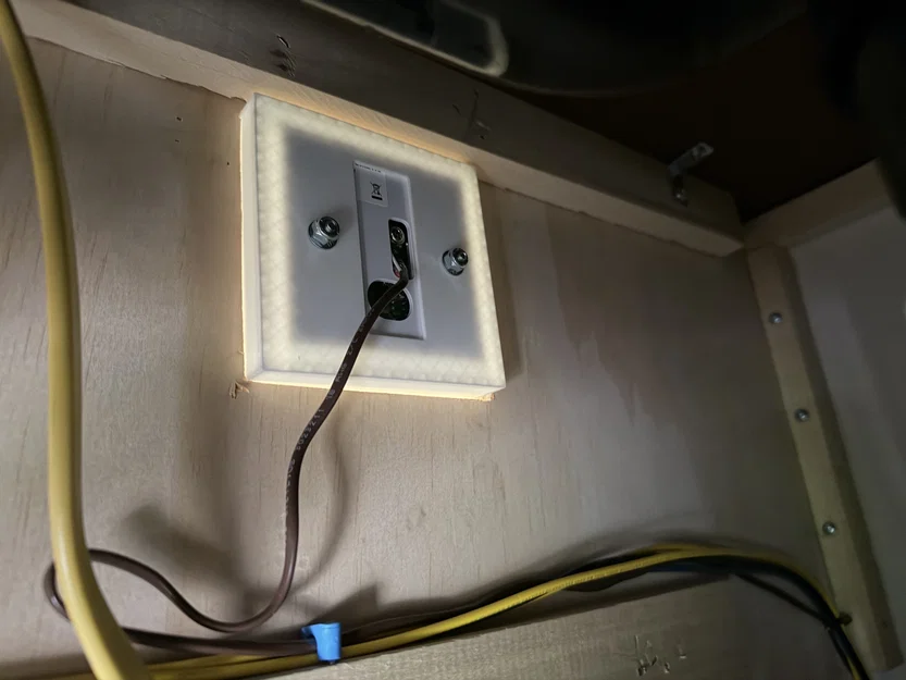 Hộp/mount âm cho Dometic Digital RV Thermostat (9610008133) - Image 3