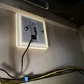 Hộp/mount âm cho Dometic Digital RV Thermostat (9610008133) - Thumbnail 3