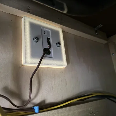 Hộp/mount âm cho Dometic Digital RV Thermostat (9610008133)
