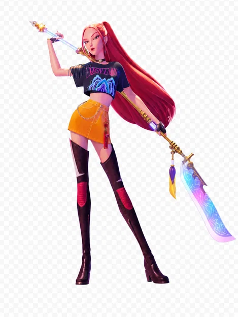 Mô hình 3D Mira Huntrix KPOP demon hunters - Chiến binh diệt quỷ - Image 2