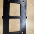 Khung giữ biển số xe máy cho biển bị hư, mất lỗ bắt ốc - Thumbnail 2