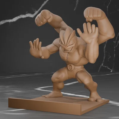 Machamp - Giá đỡ điện thoại Pokemon