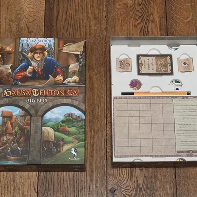 Bộ Khay Sắp Xếp Linh Kiện Cho Board Game Hansa Teutonica