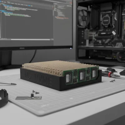Khay đựng ổ cứng M.2 NVME 20 khe cắm - Thiết kế in 3D gọn gàng