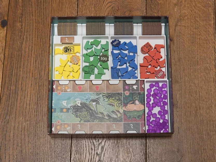 Bộ khay sắp xếp phụ kiện Board Game Feya's Swamp in 3D - Image 3