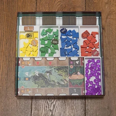 Bộ khay sắp xếp phụ kiện Board Game Feya's Swamp in 3D