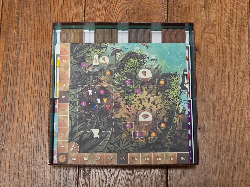 Bộ khay sắp xếp phụ kiện Board Game Feya's Swamp in 3D - Image 5