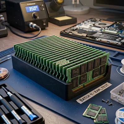 Khay Đựng RAM SO-DIMM 20 Khe Cắm - Giải Pháp Sắp Xếp Linh Kiện