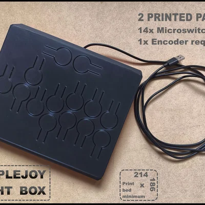 SimpleJoy Fight Box – Tay Cầm Stickless Fighting Controller