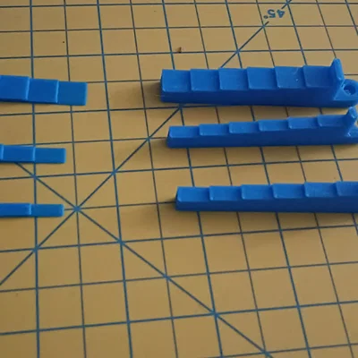 Thước đo khe hở trực quan (mm Visual Thickness Guide) in 3D tiện lợi