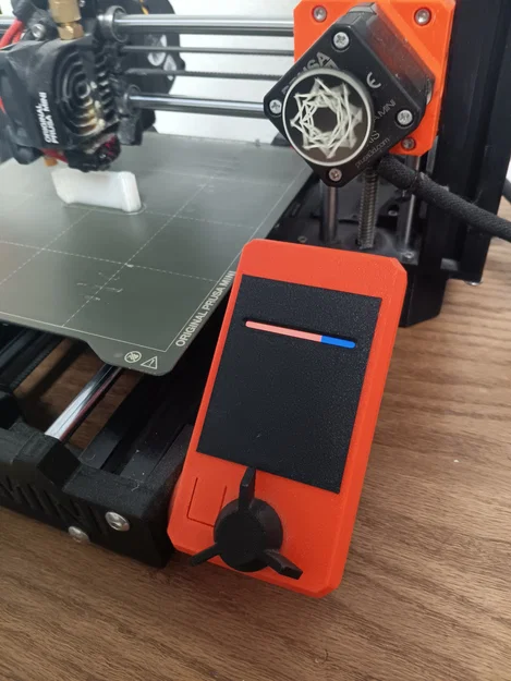 Nắp che màn hình Prusa Mini giúp theo dõi tiến trình in dễ dàng - Image 1