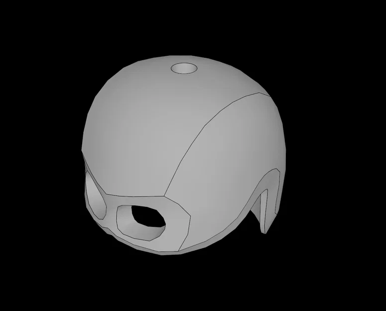 Mũ bảo hiểm Minifig tương thích Lego (Lego Compatible Helmet) - Image 1