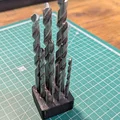 Khay giữ mũi khoan Gridfinity (Metric) 1x1 – 10 mũi - Thumbnail 1