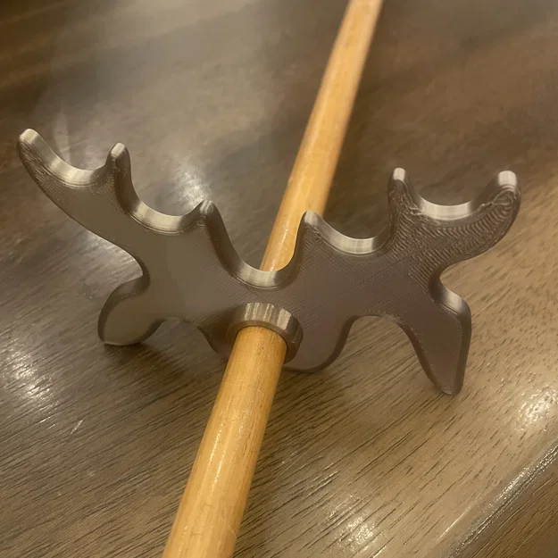 Moose Bridge Mechanical Pool Cue Bridge - Gác cơ cơ khí hình đầu nai - Image 1